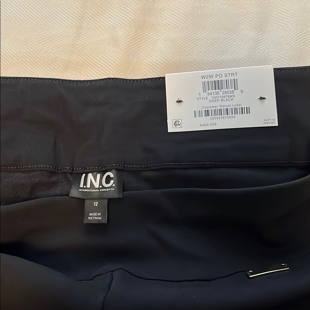 INC International Concepts Men's Black Pants